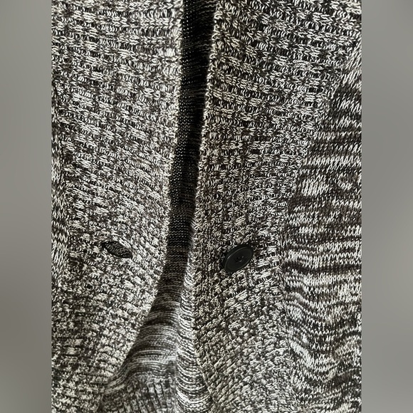 Roxy “Grandpa” Black and Gray Knit Cardigan - Picture 9 of 11